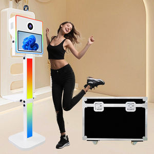 Máquina de Fotografia Selfie com Tela Touch de 15,6 Polegadas Direto da Fábrica com Bandeja para Impressora Compatível com Câmera DSLR - Product Image 1