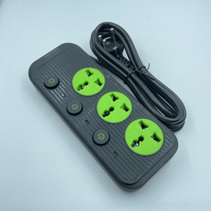 新型号是带usb的便宜的3-5路通用孔。电源插头2m插座 - Product Image 2