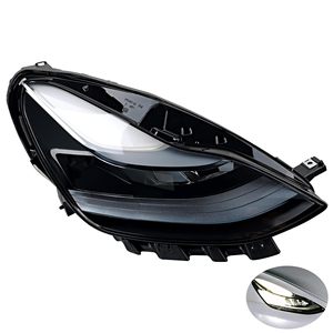 151495200-C 151495300C Tesla modeli Y 2021 araba ön sol sağ için LED kafa lambası far - Product Image 1