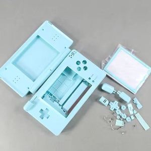 ニンテンドーDSLiteカスタムハンドヘルドコンソールケースカバー用の交換用フルハウジングシェル (ボタン付き) NDSL修理部品用ネジ - Product Image 2