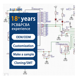 Schematische elektronische Leiterplatte Pcb Schematic Custom ized Pcba Herstellung und Montage - Product Image 1