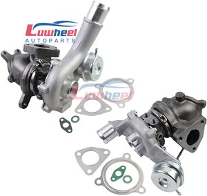 Twins Turbo Turbo şarj için ford çevre Boost 3.5L V6 Gas DOHC AA5E6K682BA AA5E6K692BE - Product Image 4