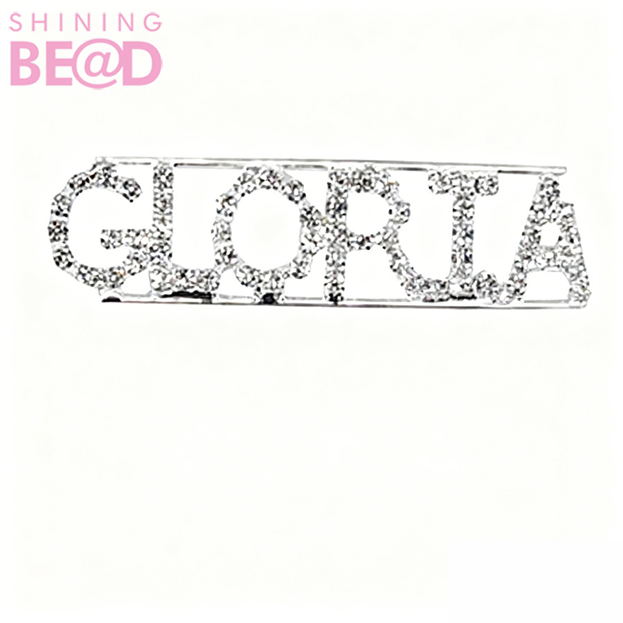GLORIA+argent+cristal