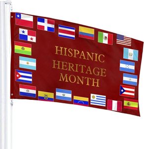 Chất Lượng Cao Tùy Chỉnh Trong Nhà Và Ngoài Trời Trang Trí Sân Vườn Nhà 3X5 Chân Hai Mặt Bền Tây Ban Nha Di Sản Tháng Cờ - Product Image 2