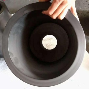 带底孔的大型石墨坩埚 - Product Image 1
