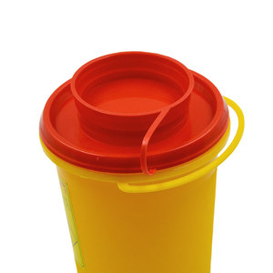 JCMED 510k医疗处置针生物危害容器1L锐器盒 - Product Image 4
