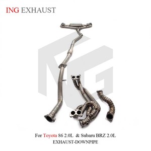 อุปกรณ์เสริมรถยนต์สำหรับ Toyota 86 2.0L และ Subaru BRZ อุปกรณ์เสริมรถยนต์2.0L หัวต่อไทเทเนียมแบบครบชุด - Product Image 5