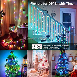 Smart WIFI Bluetooth Tuya App Control LED-Lichterkette für Navidad Garland Weihnachts ferien Party Dekor Outdoor-Lichterketten - Product Image 5
