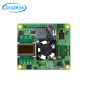 Raspberry Pi PoE + cappello per Raspberry Pi 3B/4B 802.3af/at-compliant Power su kit scheda di espansione Ethernet - Product Image 1