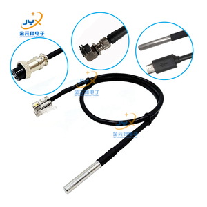 数字ds18b20不锈钢防水67 DS18B20传感器温度传感器 - Product Image 1