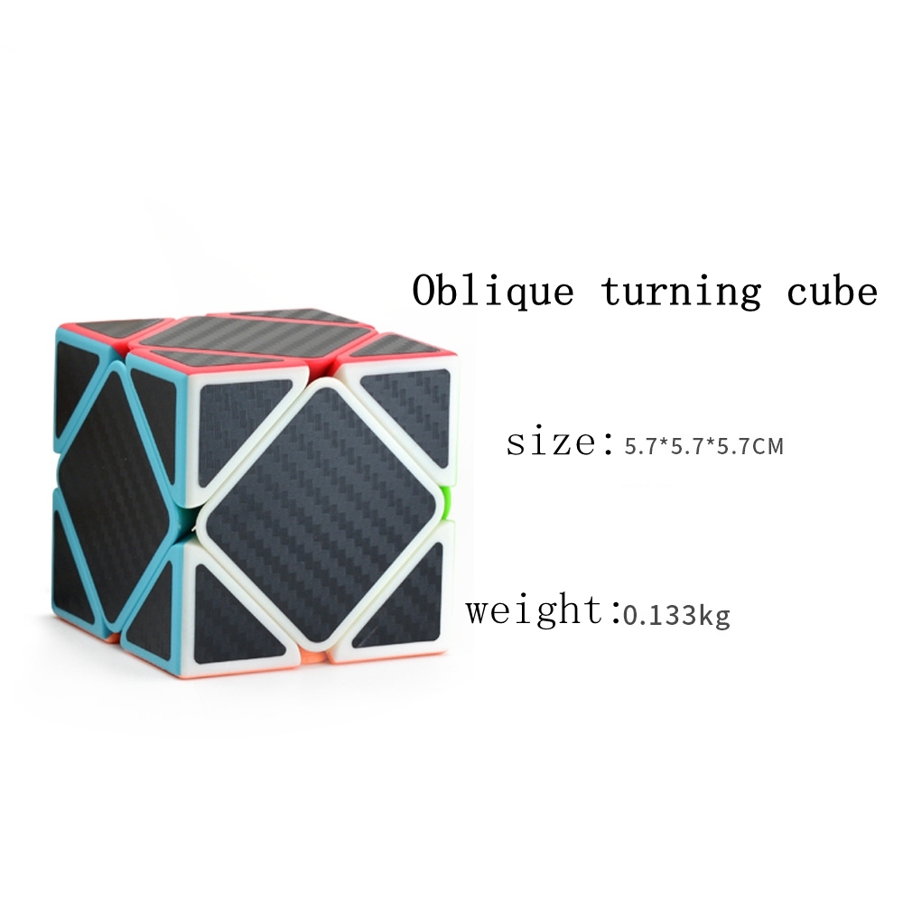 Oblique turning cube