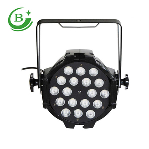 โรงงานราคาเสียงเปิดใช้งาน DJ RGB ไฟ Led Stage AC100-240V Led Par Light