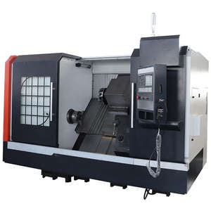 Fresadora de torneado de metal automático, máquina de torno cnc de 4 ejes de alto rendimiento - Product Image 1