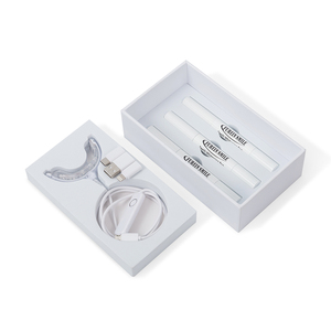 4-in-1 Smart LED Home Teeth Whitening <strong>Kit</strong> with Effective <strong>Results</strong> Easy-to-Use Adapters &amp; Peroxide Gel Ingredient Pap - Product Image 3