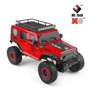 Wltoys 104311ไฟฟ้า RC 1/10 2.4GHz 4WD ความเร็วสูงออฟโรด15กม./ชม. รุ่นรถบรรทุกปีนเขาพร้อมไฟ LED - Product Image 3