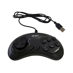 <strong>USB</strong> Buttons <strong>Game</strong> <strong>Controller</strong> for SEGA <strong>USB</strong> Joystick Holder for PC MAC Mega Drive Gamepads - Product Image 1