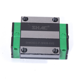 Enrutador CNC HIWIN HGR20 Carril de guía lineal de 20mm y carro de bloque de riel HGH20CA de 2 piezas - Product Image 2