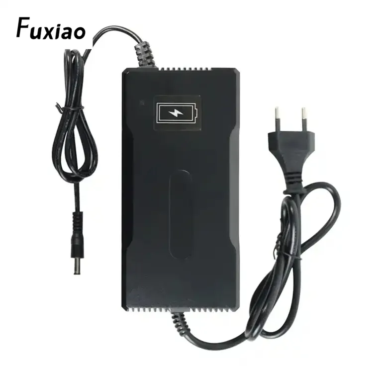 Fuxiao Ac adaptörü 4.2V 2A 4A 6A 8A lityum pil şarj cihazı 3.7V Li-ion pil paketi için