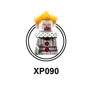 Kt1012 אימה סדרת טלוויזיה אימה pennywise עם בלון beaverly george הנבחר אבני הבניין לבנים ילדים צעצועים juguete