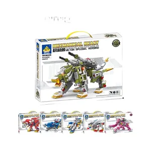 Bán buôn trẻ em của giáo dục xây dựng khối đồ chơi tương thích cho <span class=keywords><strong>LEGO</strong></span> kaizhi MECHA loạt Pháo Binh hạng nặng sư tử Hung Dữ - Product Image 5