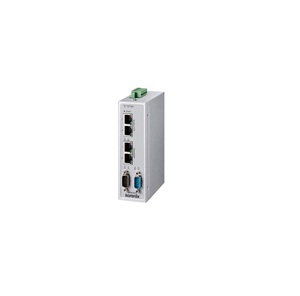 Korenix JetLink 1102 Industrial RTU Modbus/TCP a EtherNet/IP de bus de campo Gateway - Product Image 1
