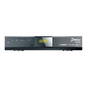 STARMAN 9539HD新しいデコーダーSatellitarTVsat衛星受信機aggiornamento delファームウェアdvb t2 H.264 MPEG-2/4デコーダー - Product Image 2