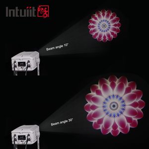 DMXデジタルRGB Gobo 120WミニLEDプロジェクターポータブルプロフェッショナルイベントスタンドIP65ランドスケープアプリケーション - Product Image 5