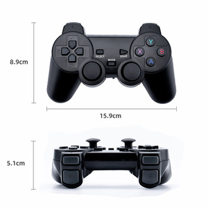 2,4g Cool Black Wireless PC Game Pad Gaming Controller para PC,Game Box Computer y TV Two in One Box Admite dos personas