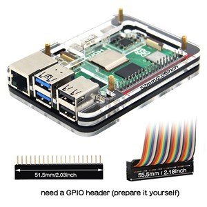 Estuche acrílico Raspberry Pi 5 para RPI 5 No incluye placa Pi 5 - Product Image 3