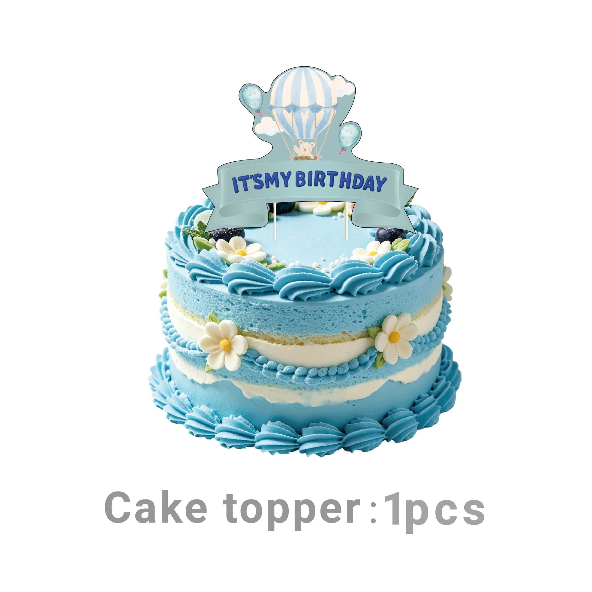Big Cake topper 1pcs