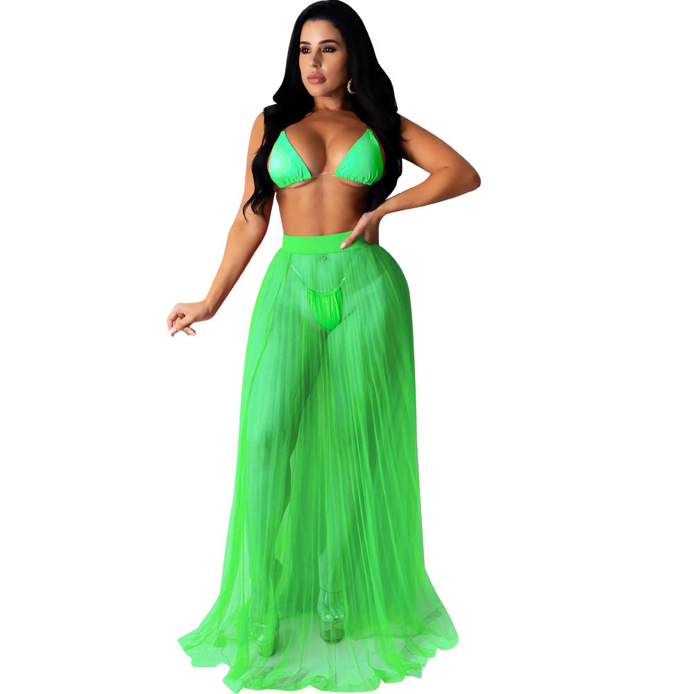 Ensemble trois pièces vert