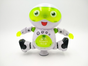Sıcak satış elektrikli dans eden robot promosyon 360 derece döner ışık ile dans müzik akıllı akıllı robot - Product Image 4