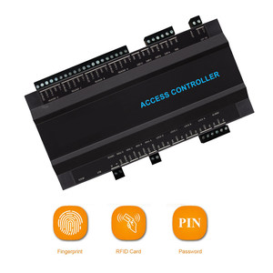 Cloud Software Wiegand 2 oder 4 Türen Optionale Zugriffs kontroll felder für Finger abdruck-und Karten zugriffs controller verbinden sich mit dem QR Reader - Product Image 2