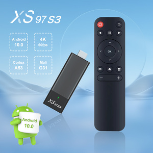แท่งรับสัญญาณทีวีแอนดรอยด์4K แบบกำหนดเองได้, ปลั๊กเสียบ USB หน่วยความจำขนาดใหญ่ HD คู่8GB รอม2GB RAM Android 10 Quad Core XS97 S3 H313ทั้งหมด - Product Image 6