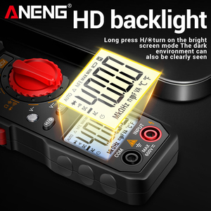 ANENG ST183 dijital kelepçe metre DC/AC akım 4000 sayımları multimetre ampermetre voltmetre araba Amp Hz kapasite ncv'deki Ohm testi - Product Image 2
