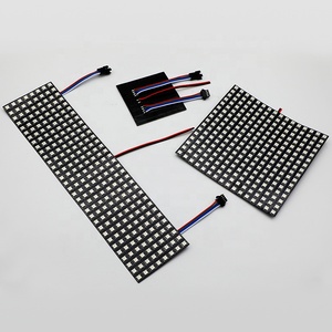 12 В WS2815 RGB Гибкий цифровой дисплей светодиодный модуль 8x8 матричный экран панели индивидуально адресуемые пиксели двойной сигнал
