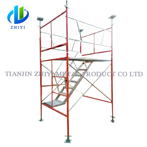 Stahlrohr rohre Narrow Space Mason <span class=keywords><strong>Step</strong></span> Half Scaffold Preis h Rahmen 5x5 Layher <span class=keywords><strong>Frame</strong></span> Scaf folding
