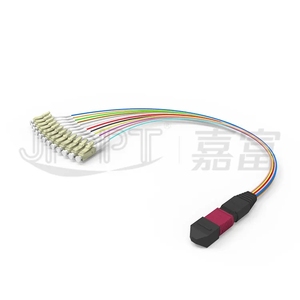 Multi-core fiber optic cable MPO <strong>MTP</strong> MT connector jumper can be customized 8/12/24 core LC branch data center optical patch cord - Product Image 4
