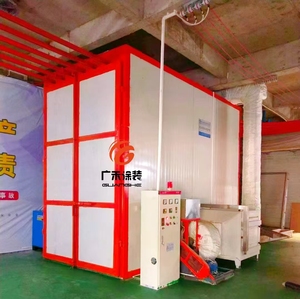 Supporto automatico per pistola oscillante per uso industriale copertura uniforme rivestimento in polvere cabina di spruzzo per substrato in acciaio motore PLC - Product Image 4
