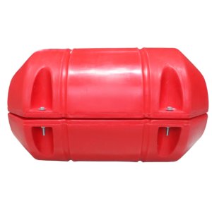 Vicking Durable LLDPE Canal Barrera flotante Material de Protección Ambiental Advertencia Elevación Pontón Boya de tubería de plástico - Product Image 2