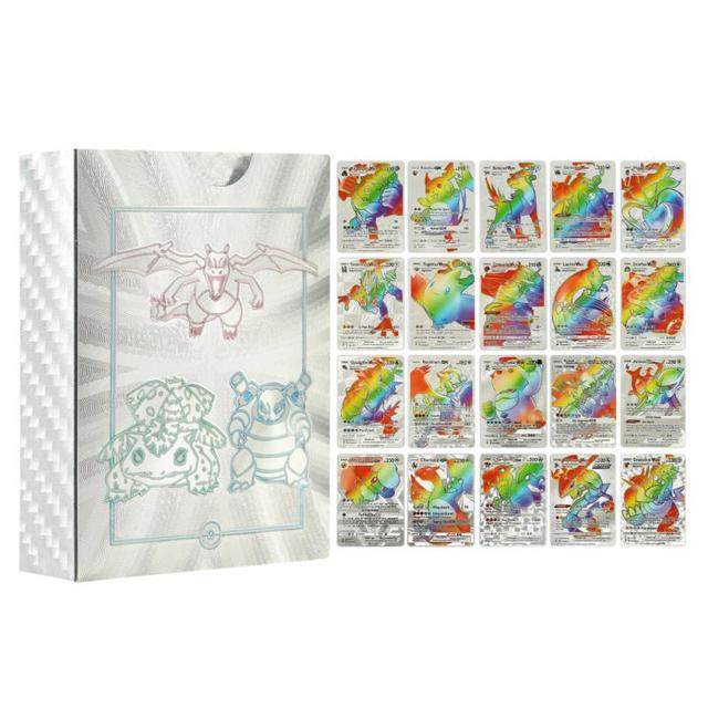 55 silver rainbow cards-domestic card-english card