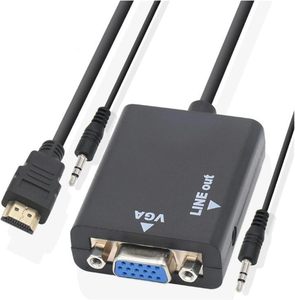 电脑手机显示器高清通用串行总线公到VGA适配器电缆高清到VGA - Product Image 3