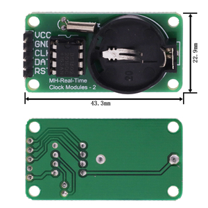 Vendite calde nuovo arrivo RTC DS1302 modulo orologio in tempo reale per AVR ARM PIC SMD per Arduino - Product Image 6