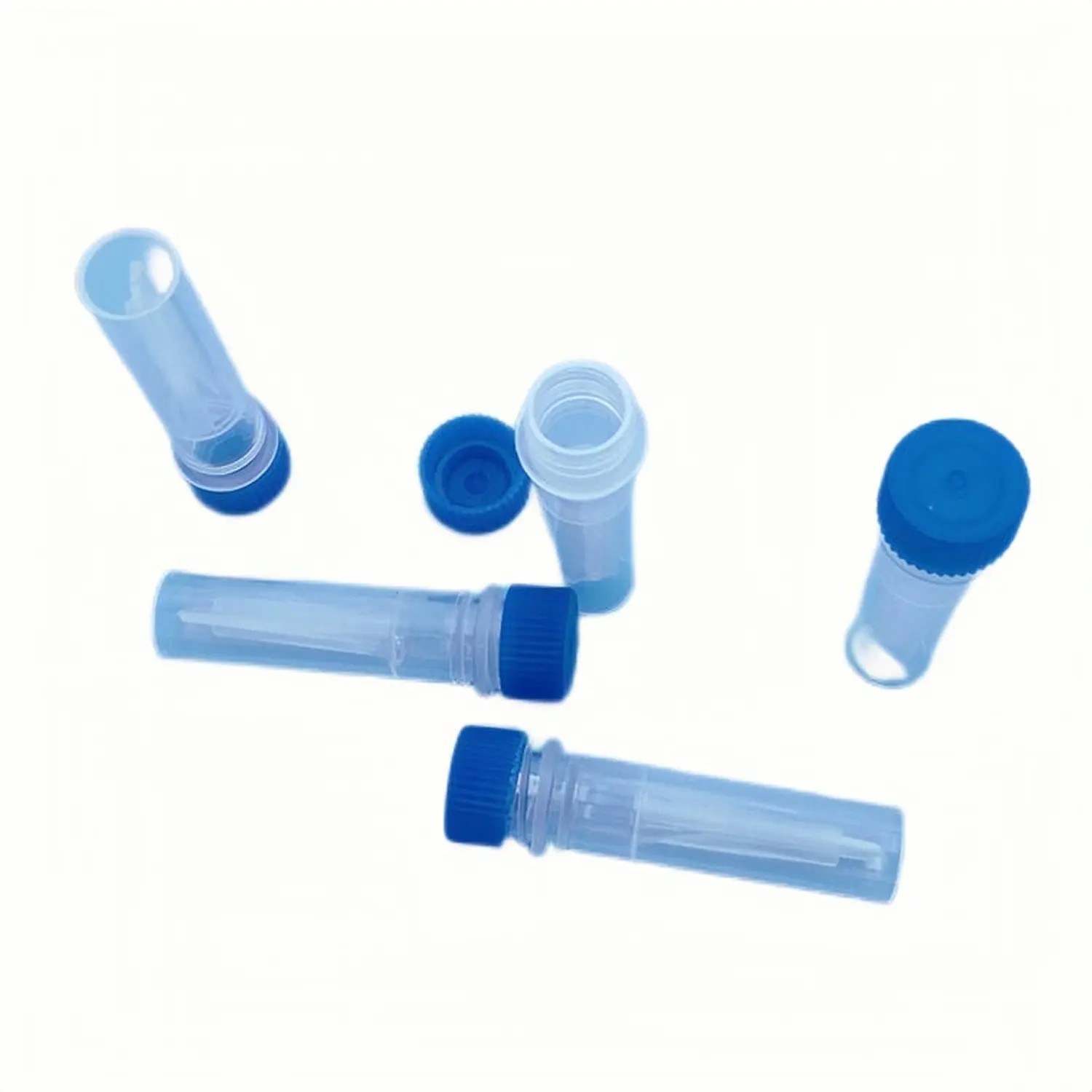 Lab Consumable 0.5-2ミリリットルPlastic Microtubes Cryogenic Self Standing Vial