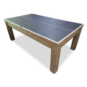 New Design <strong>3</strong> in 1 <strong>Multi</strong> <strong>Game</strong> <strong>Table</strong> Billiard <strong>Table</strong> Tennis Dining <strong>Table</strong> <strong>with</strong> Two Benches - Product Image 3