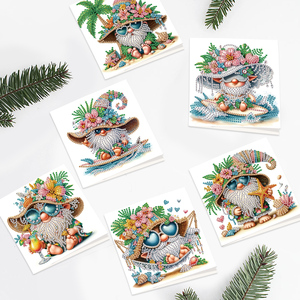 Goblin chủ đề Giáng sinh thẻ (6-Pack) 2025 độc đáo kỳ nghỉ thiệp chúc mừng thiết lập cho món quà Xmas - Product Image 4