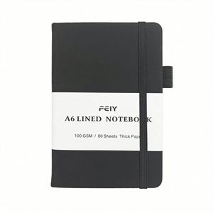 Cheap Bulk <strong>Custom</strong> Logo <strong>Notebooks</strong> Customizable Personalized Notepad B6 A5 Journal Hardcover PU Leather <strong>Notebook</strong> <strong>Elastic</strong> <strong>Straps</strong> - Product Image 1