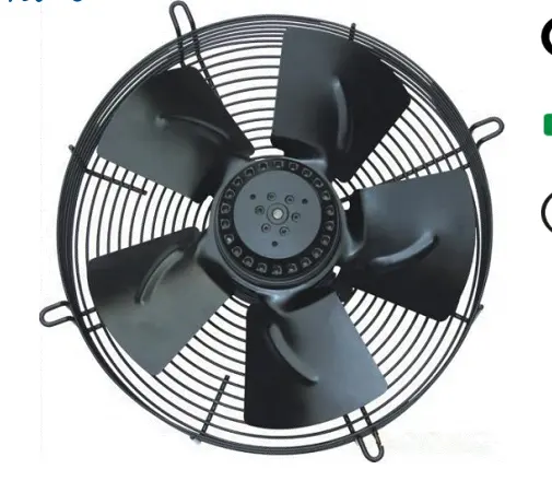 Ventilador de fluxo axial, ventilador de fluxo axial de ventilação, tamanho pequeno, industrial em linha