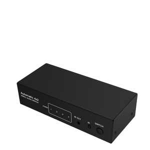 Conmutador automático de audio y video a la venta con 4 entradas y 2 salidas Control remoto de reconocimiento automático 4x2avSharer