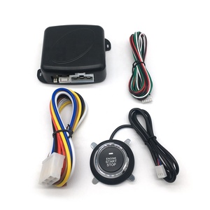 ドロップシッピング取り付けが簡単プッシュボタンスタートストップエンジンシステムリモートスタートシステム車のアラーム用sistema de arranquebot ó n - Product Image 4